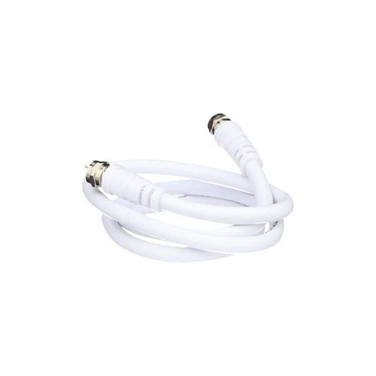 3 ft. RG6 Coaxial Cable, White