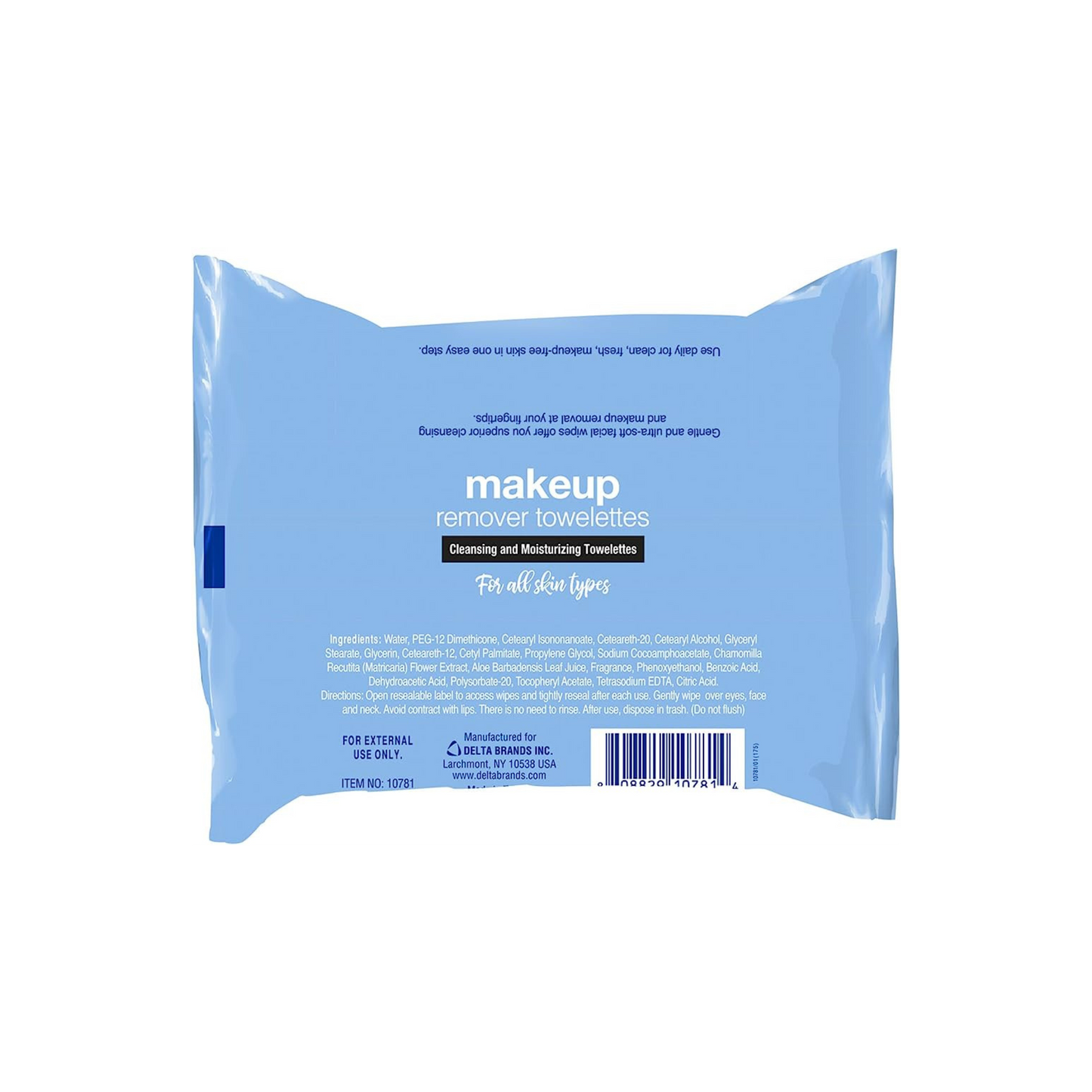 1 pack Clarisse Make-Up Remover, Towelettes